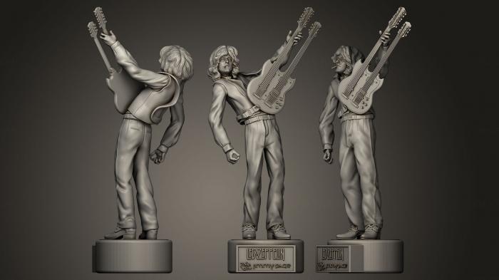 Statues of famous people (STKC_0045) 3D model for CNC machine